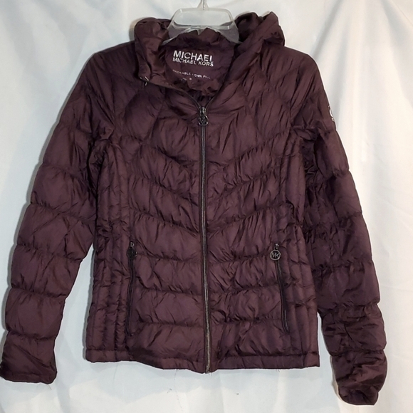 Michael MK Packable Down Fill Full-zip Jacket Small - Picture 1 of 14